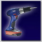 18V Lithium Ionnen Akku-Schrauber mit 10tlg. Bosch Bits Runddose