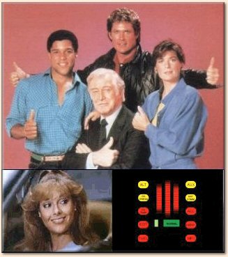 Knight Rider - Schauspieler / Darsteller : David Hasselhoff als Michael Knight |Michael McManus als Danny 'Rooster' Roskovich | Patricia McPherson als Bonnie Barstow | Edward Mulhare als Devon Miles | Wendy Schaal als Jamie Downs | Rebecca Purley als Daisy Doolittle | Cliff Carnell als Joey Rome